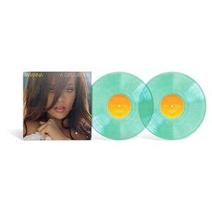 Rihanna A Girl Like Me Rih-Issue Exclusive Sea Glass Colored Vinyl 2LP